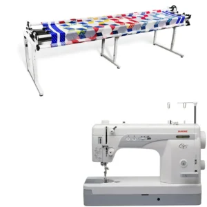 Janome 1600P-QC Sewing Machine review (including Grace 8ft Continuum Quilting Frame)