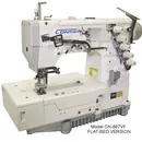 Consew CN897VF-1 Flat-Bed 2/3 Needle 4/5 Thread Coverstitch Machine with Assembled Table and Servo Motor