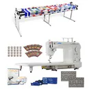 Juki TL-2000Qi Long Arm, Grace Continuum II 8ft Quilting Frame, Stitch Regulator & More