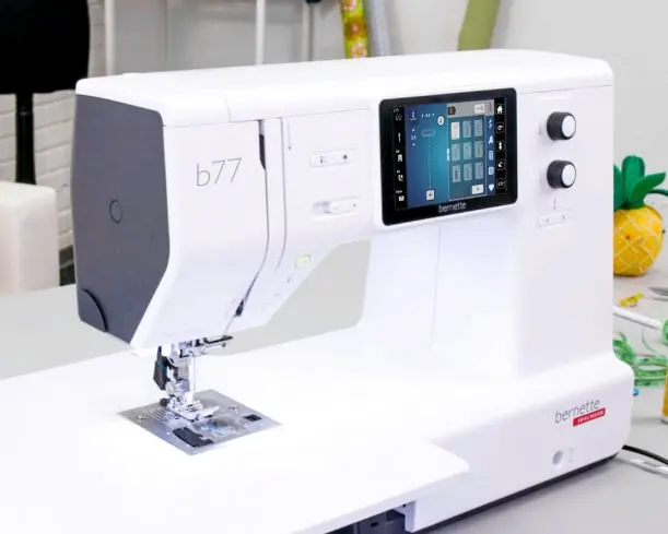 BRIGHT AND SPACIOUS Bernette B77 Sewing Machine