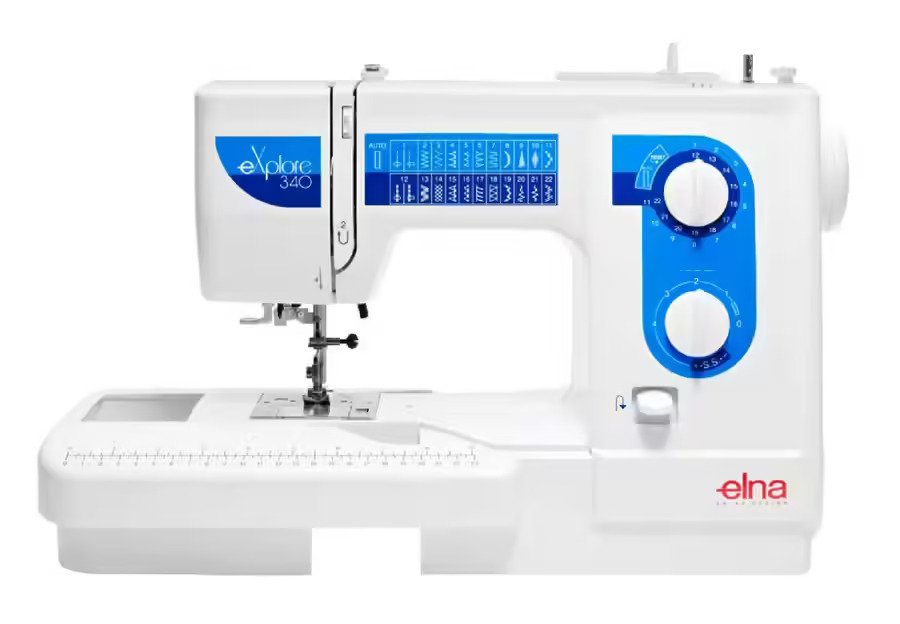 Elna eXplore 340 Sewing Machine free arm