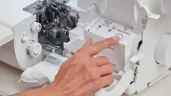 Baby Lock Acclaim Serger Machine REVOLUTIONAIR™ LOOPER THREADING