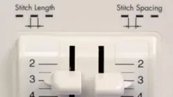 Baby Lock Sashiko 2 Sewing and Quilting Machine STITCH LENGTH CONTROL