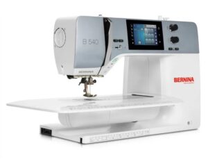 Bernina 540 Sewing and Embroidery Machine sewing and quilting features