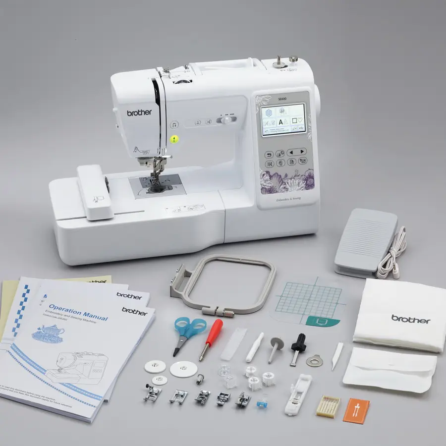 Brother RSE600 Sewing Machine Included accessories