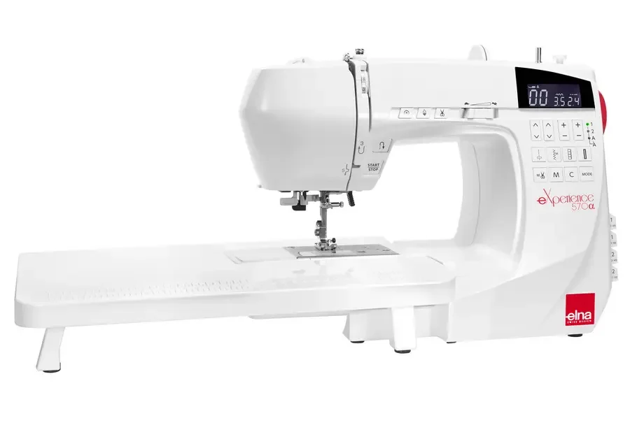 Elna eXperience 570A Computerized Sewing Machine extended table