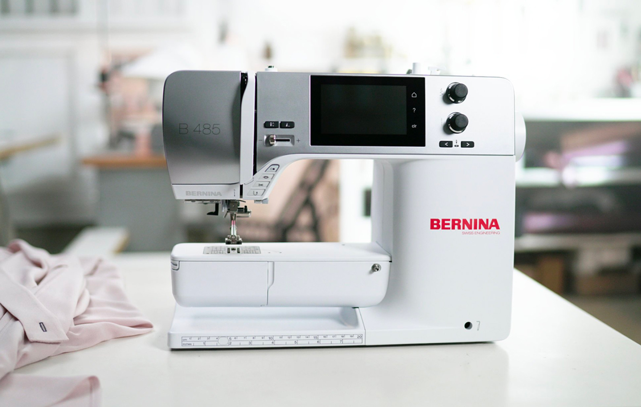 Bernina 485 Sewing Machine THE SPACE YOUR CREATIVITY NEEDS