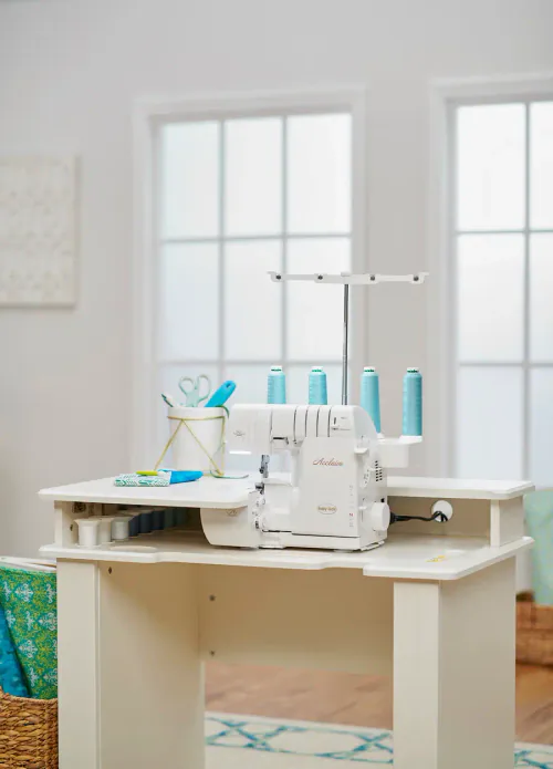 Baby Lock Acclaim Serger Machine in interior