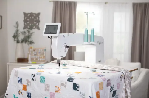 Baby Lock Regalia ST Machine working process