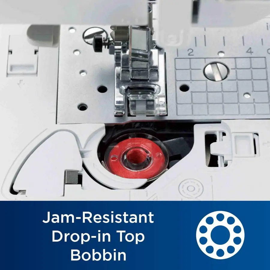 Brother Computerized Sewing Machine ST150HDH Jam-Resistant Drop-In Top Bobbin