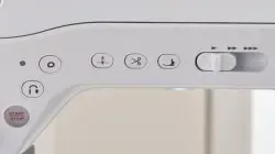 Baby Lock Vesta Sewing and Embroidery Machine PUSH-BUTTON FEATURES