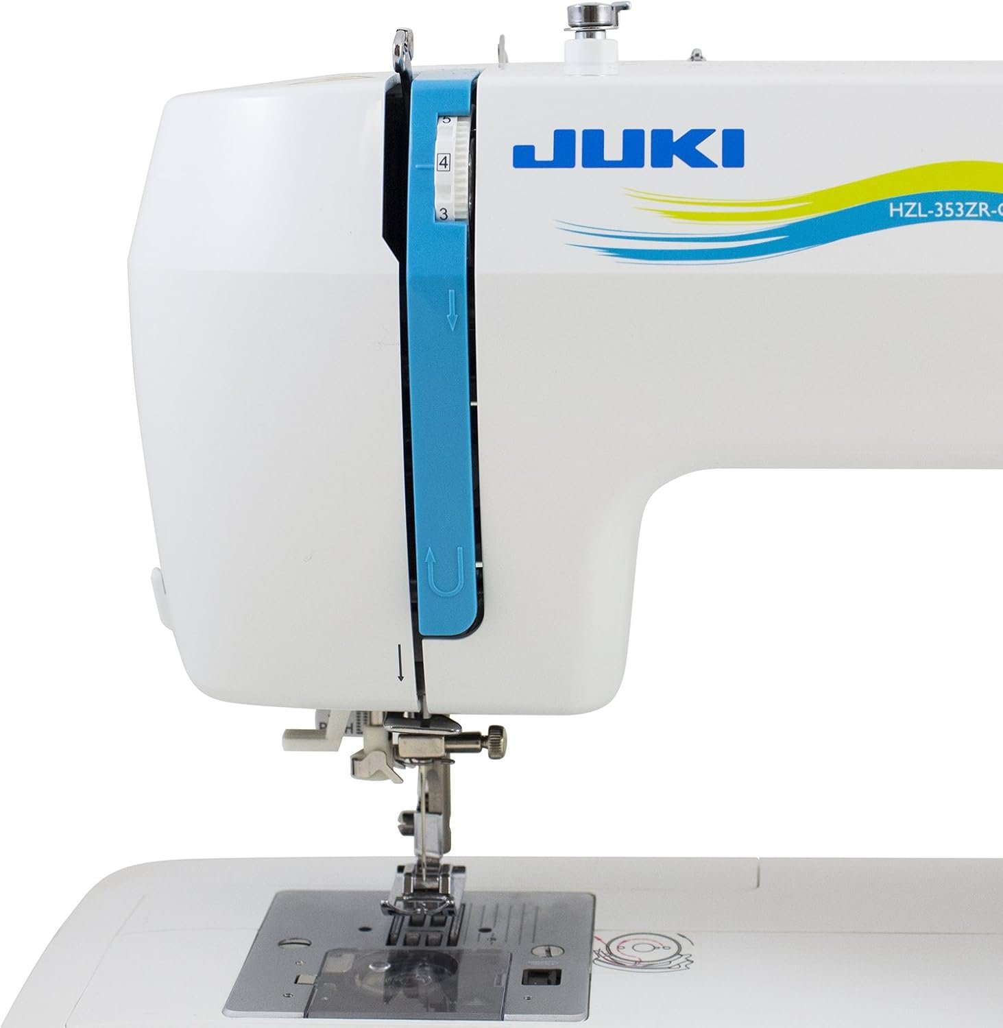 Juki HZL-353ZR-C Sewing Machine backside view