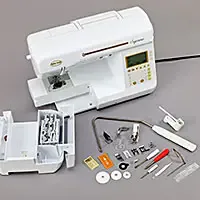 Baby Lock Soprano Sewing Machine BUILT-IN ACCESSORY STORAGE