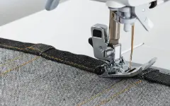 Juki HZL-DX Sewing Machine THICK DENIM FOLDED