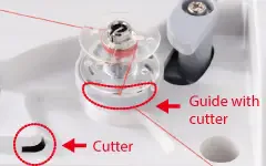 Juki HZL-DX Series Sewing Machine BOBBIN WINDER