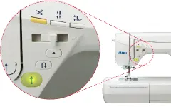 Juki HZL-DX Series Sewing Machine EASY-TO-USE QUICK SELECT BUTTONS