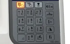 Juki HZL-DX Series Sewing Machine DIRECT STITCH PATTERN SELECTION