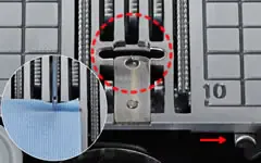 Juki HZL-DX NORMAL NEEDLE HOLE