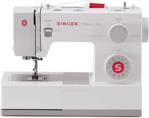 Front view of Singer Scholastic 5523 Heavy Duty Sewing Machine with controls Спросить ChatGPT