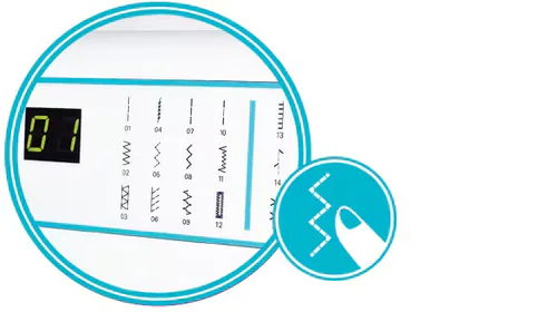 Pfaff DIRECT STITCH SELECTION