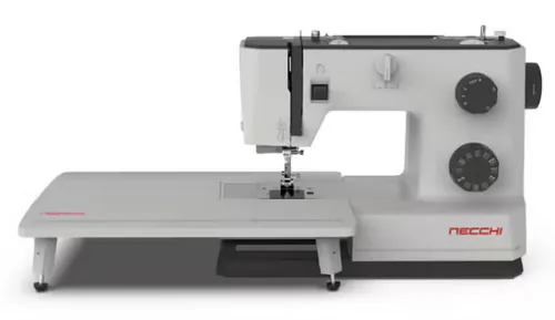 Necchi Q132A Sewing Machine with expanded table