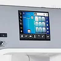 Bernina 740 LCD USER INTERFACE