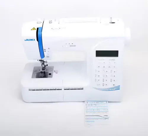 Juki HZL-80HP Sewing Machine with stitches reference plate