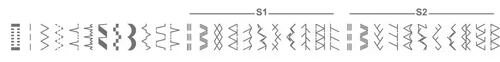 Necchi Q132A stitch patterns