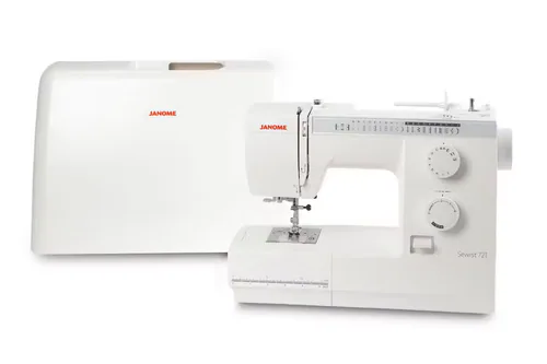 Janome Sewist 721S Sewing Machine with hard cover