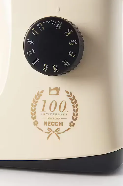 Necchi Mirella 17 utility and decorative stitches selector
