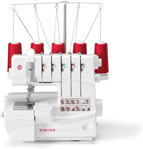 Singer 14T968DC serger Professional 5 with five-thread overlock and coverstitch sewing machine