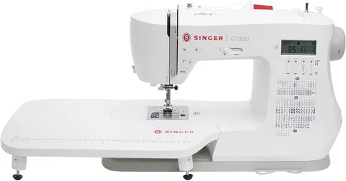 Singer C7290Q computerized sewing & quilting machine with extension table, LCD display