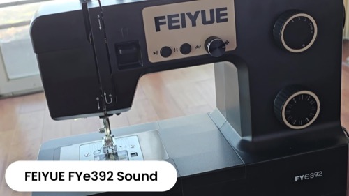 Customer photo of the FEIYUE FYe392 sewing setup