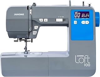 Janome Loft 100 Review: Smooth Computerized Sewing in a Compact Body