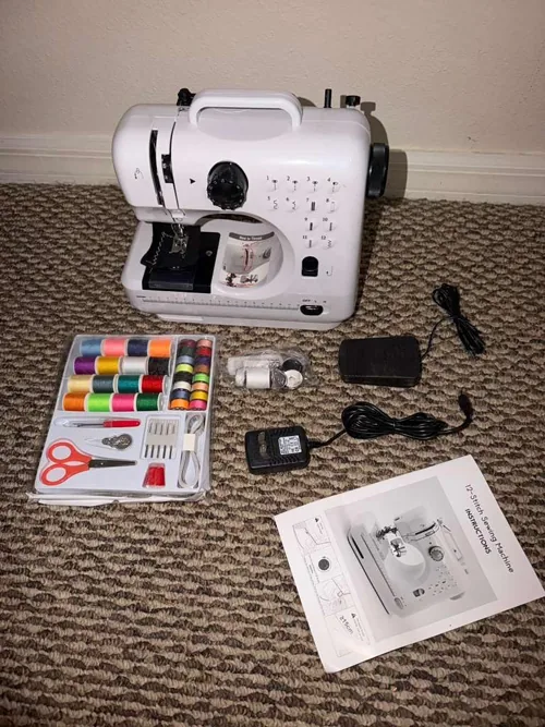 Customer photograph of the Verdanika sewing machine
