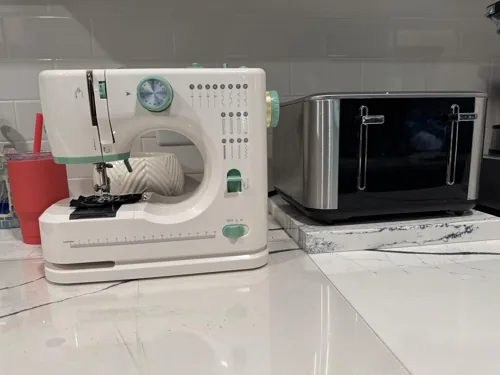 Customer photograph of the sangzm sewing machine