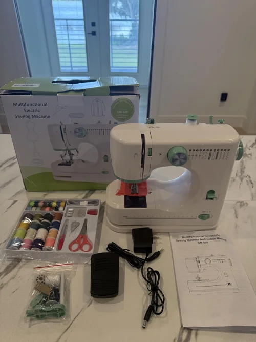 Customer photo of the green BJSWNLY 12-selection machine and accessories