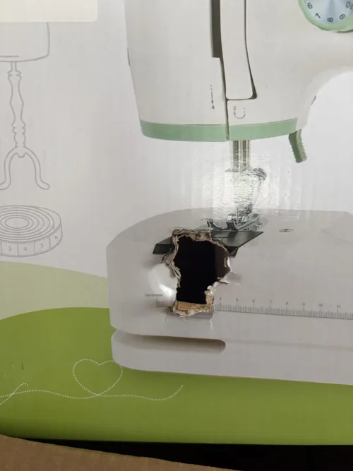 Customer photograph of the Marirao sewing machine