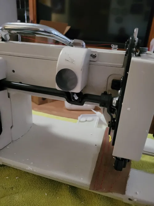 An owner’s Consew CP206RL setup.
