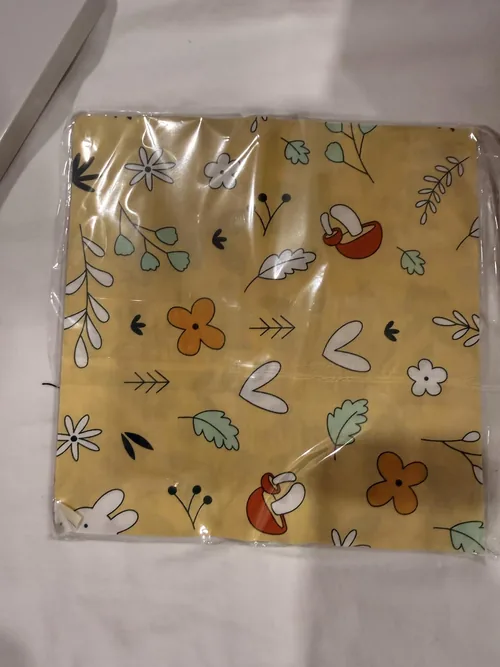 Practice fabric photographed with the same owner’s machine.
