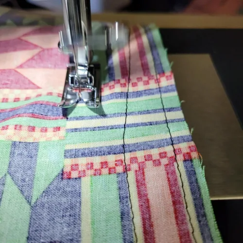 The same owner’s fabric stitching example.