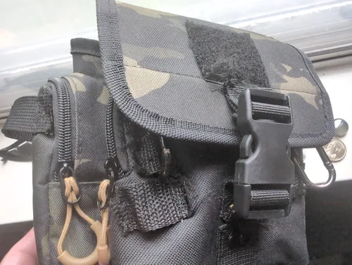 The camera bag shown by the customer who describes making alterations with the 996P.
