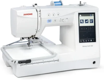 Janome MC1000 Review: Small Embroidery, Useful Sewing Control